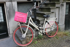 Schönes Fahrrad in Amsterdam