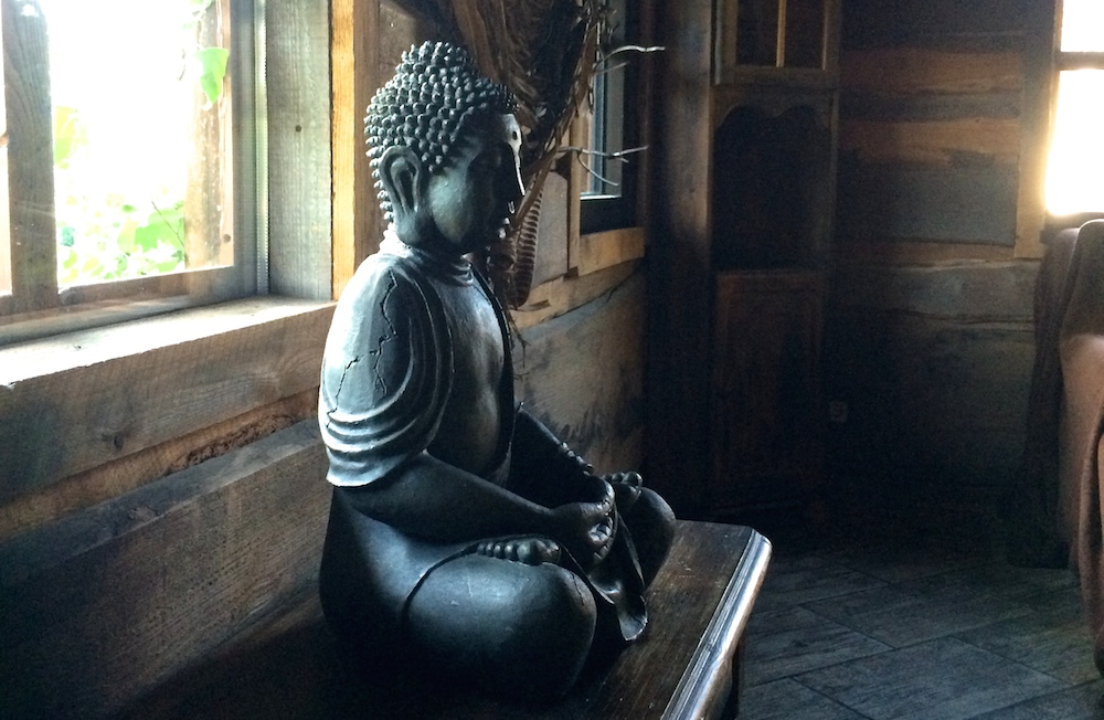Buddha im Wellnesshotel