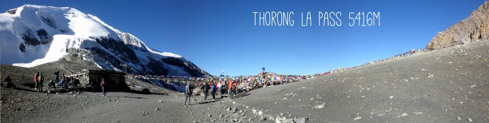 Thorong la Pass im Himalaya