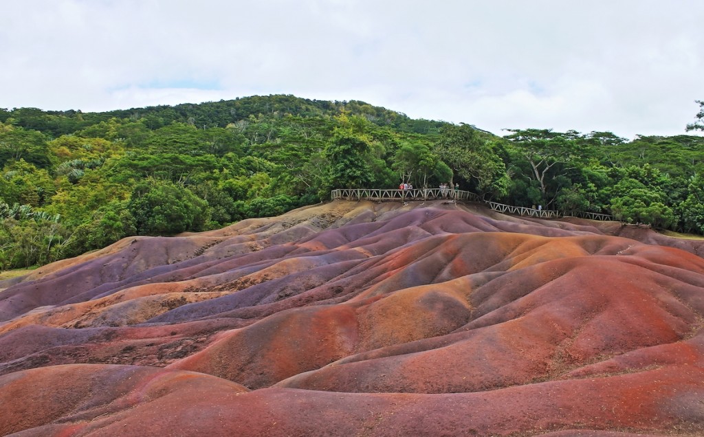 seven coloured earth Mauritius