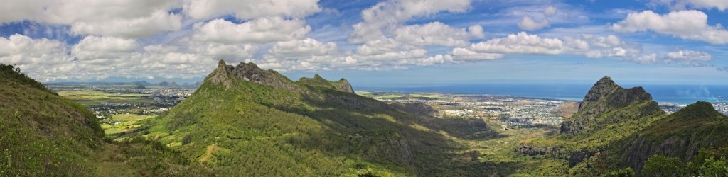 Aussicht über Mauritius