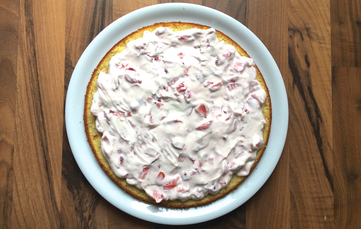 Erdbeer-Sahnequark-Torte - WebundWelt