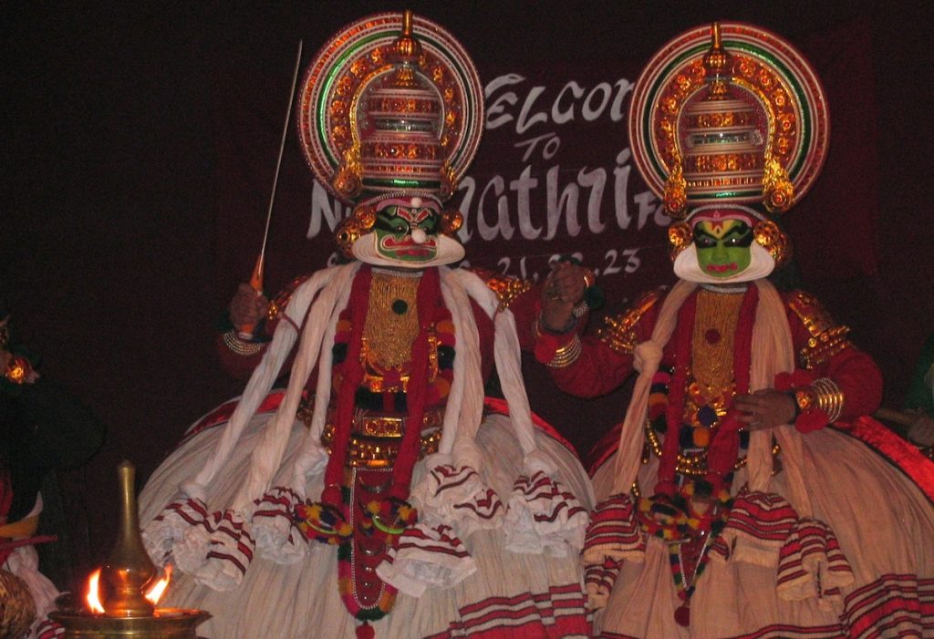 Kathakali-Tanz in Indien