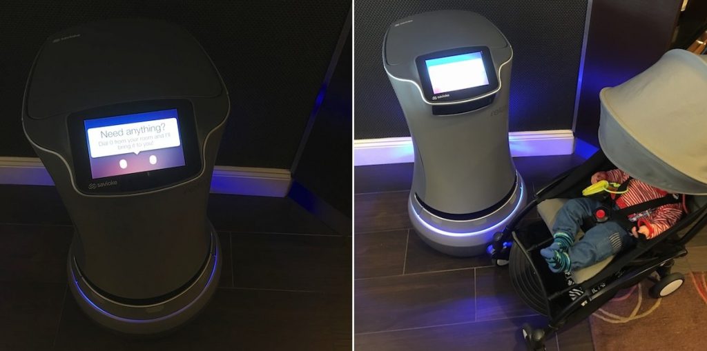 Roboter im Hotel 
