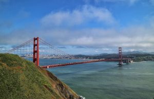 Traumblick auf San Francisco und die Golden Gate Bridge