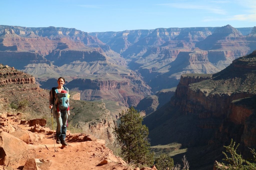Wanderung in den Grand Canyon mit Baby