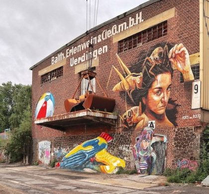 Rhine Side Gallery – Street Art in Krefeld