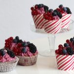 Sommerliche Beeren Cupcakes | Rezept