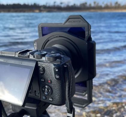 Neuer K&F Concept X-PRO-Serie Filterhalter an der Canon EOS M6 II | Werbung